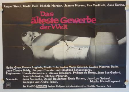 The oldest Profession original release german doublepanel movie poster